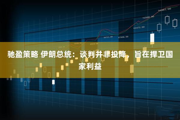 驰盈策略 伊朗总统：谈判并非投降，旨在捍卫国家利益